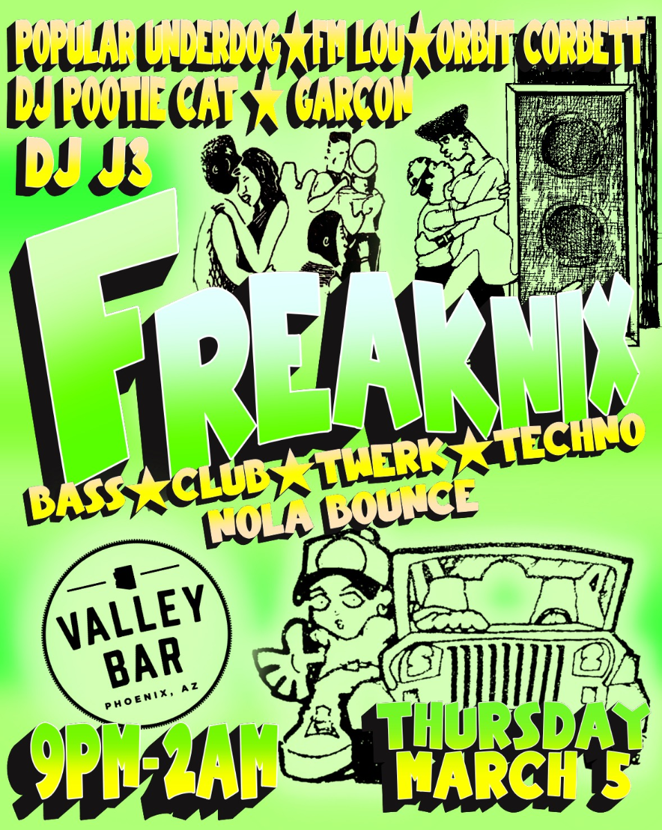 FREAKNIX WITH DJ J3 AND FRIENDS | IN THE MUSIC HALL!