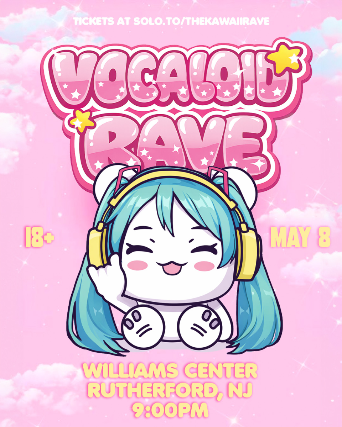Kawaii Rave is coming to the Williams Center. Anime remixes, EDM, and hyperpop all night.