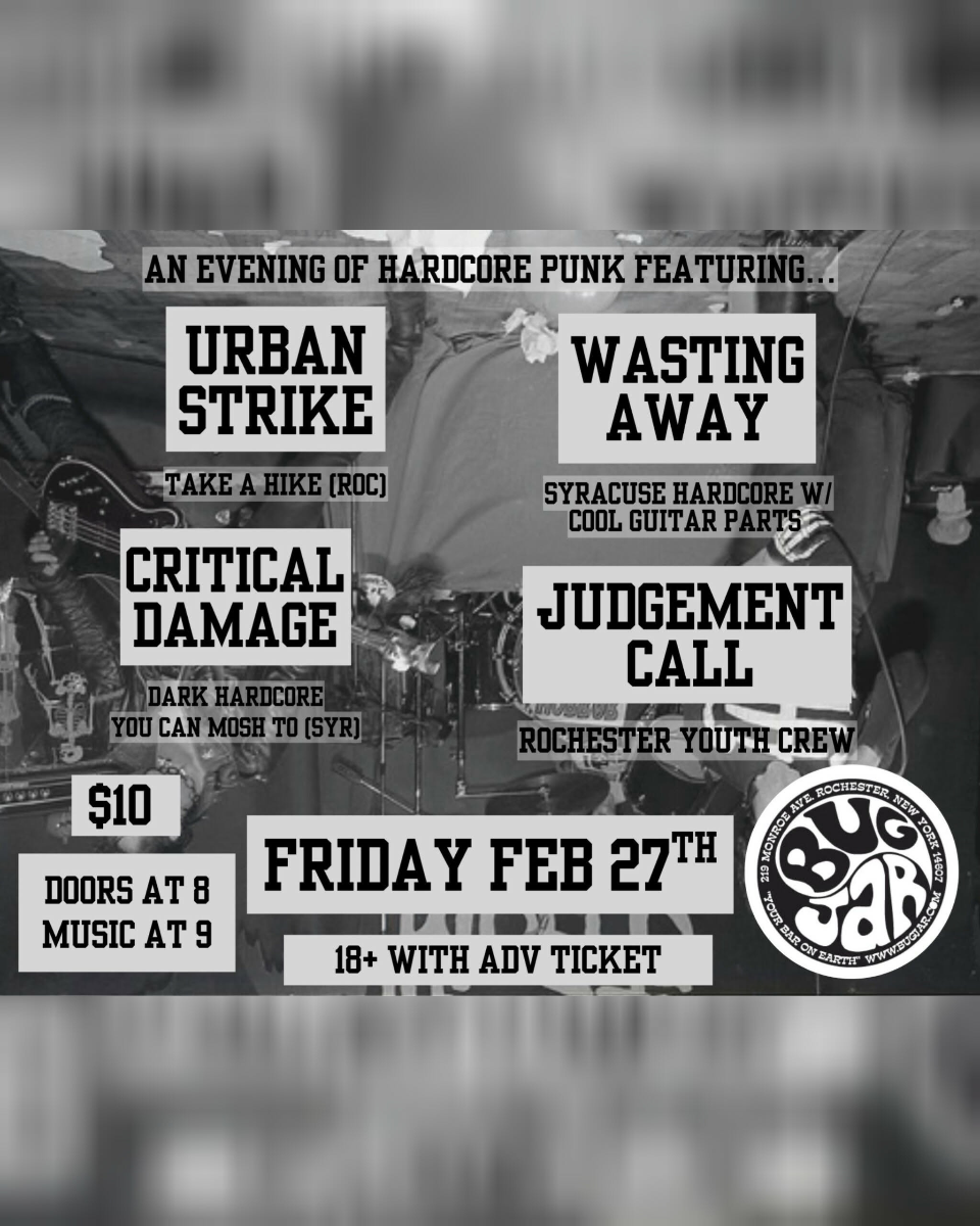 Urban Strike, Wasting Away, Critical Damage, Judgement Call
