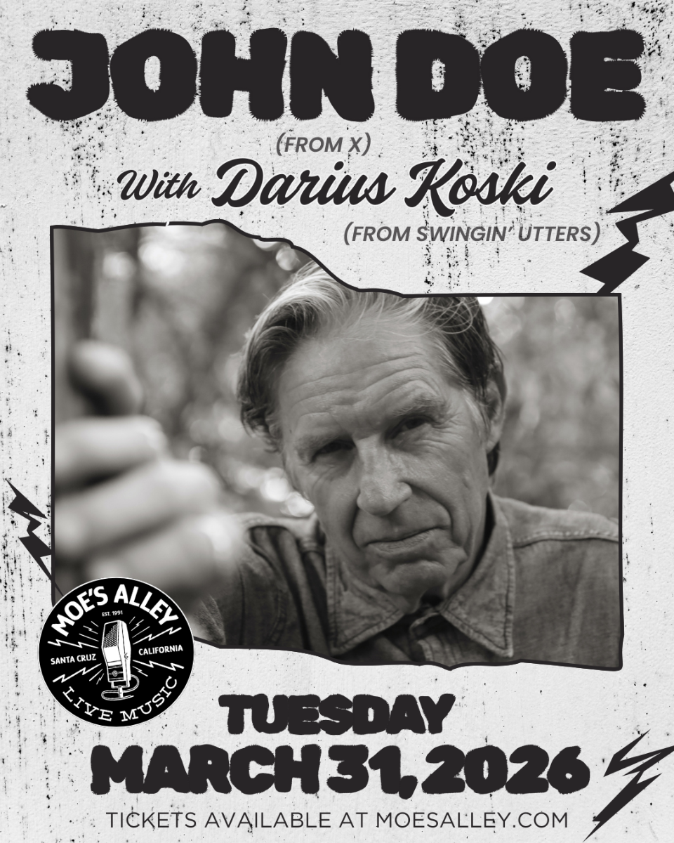 Moe's Alley Presents: John Doe w/ Darius Koski
