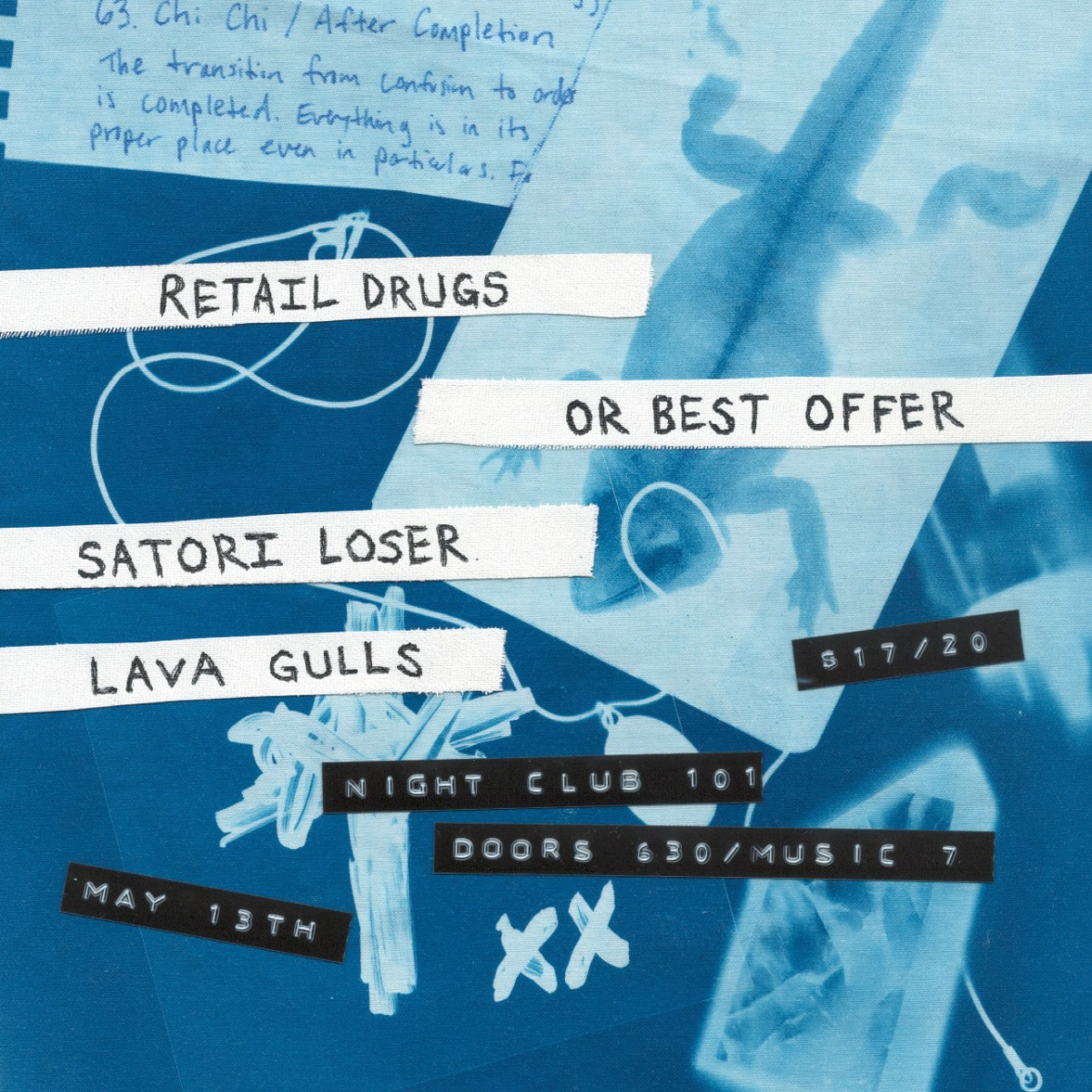 Retail Drugs, Or Best Offer, Satori Loser, Lava Gulls