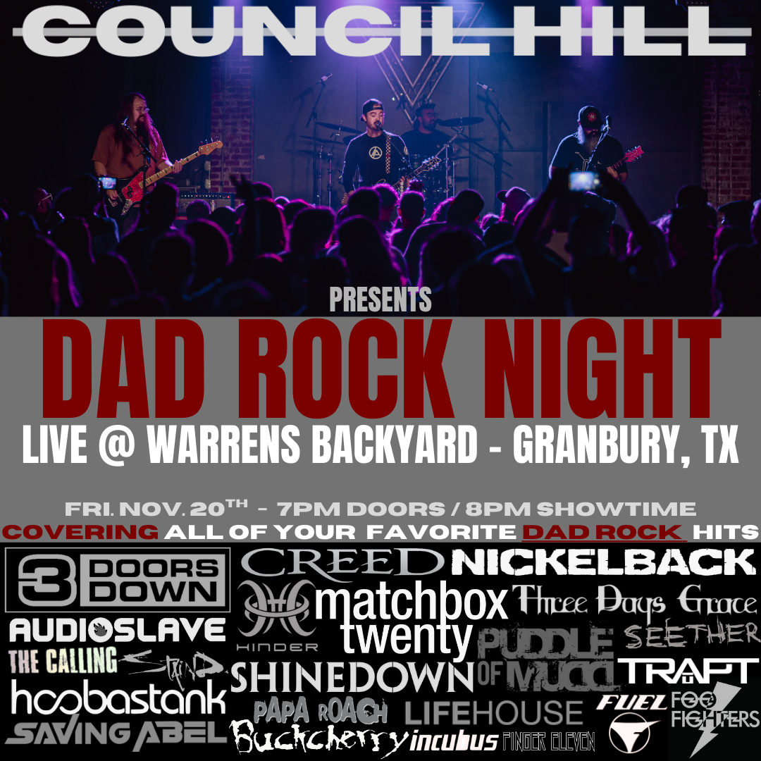 Council Hill - Dad Rock Night