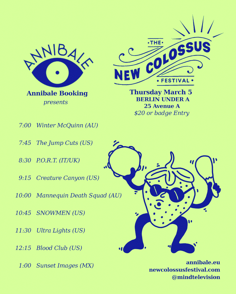New Colossus Festival: Annibale Agency Showcase