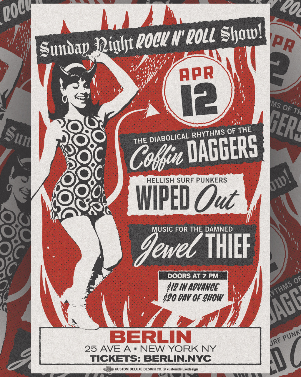 Coffin Daggers | Wiped Out | Baabes | Jewel Thief