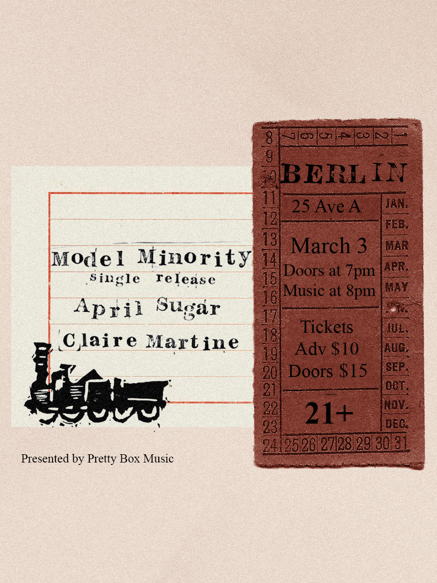 Model Minority | April Sugar | Claire Martine