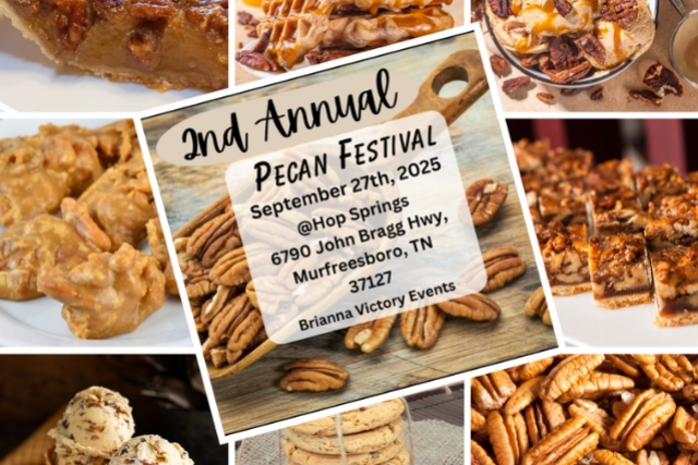 2nd Annual Pecan Festival at Hop Springs – Murfreesboro, TN