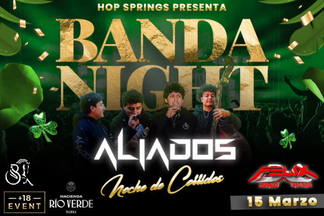 Banda Night | Noche de Corridos at Hop Springs – Murfreesboro, TN