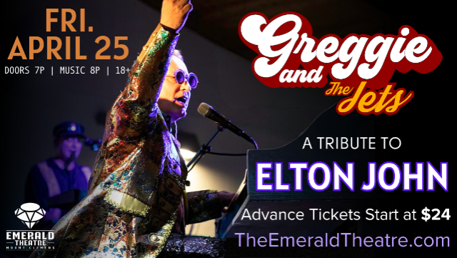 Greggie and the Jets – Elton John Tribute Band at Emerald Theatre – Mount Clemens, MI