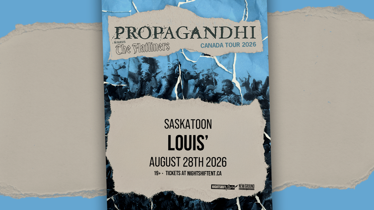 Propagandhi w/ The Flatliners Live in Saskatoon