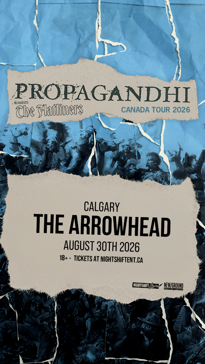 Propagandhi w/ The Flatliners Live in Calgary