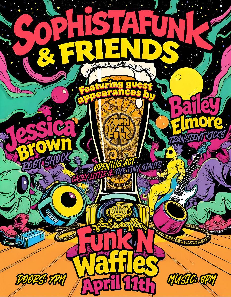 Sophistafunk & Friends feat. Jessica Brown w/s/g Casey Little & The Tiny Giants