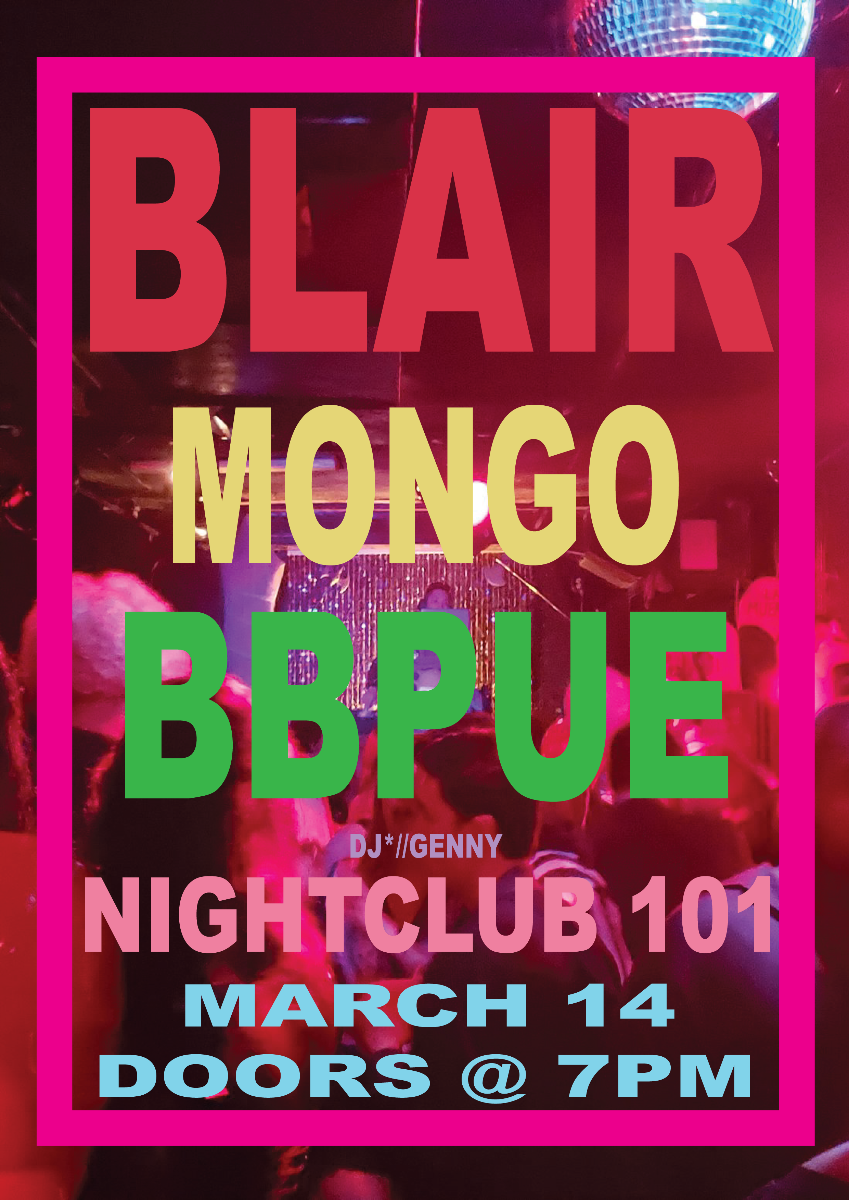 Blair, Bbpue, Mongo
