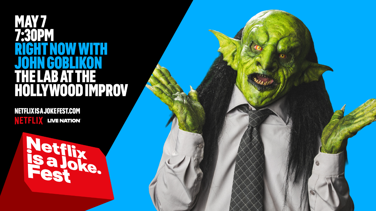 Netflix Is A Joke Presents: RIGHT NOW with John Goblikon