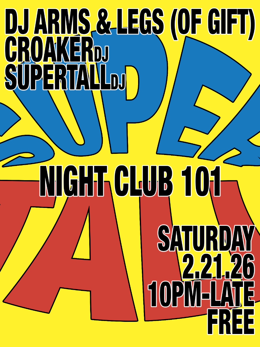 Supertall (DJ) w/ DJ ARMS & LEGS (of GIFT) + Croaker (DJ)