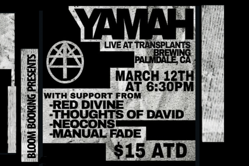 YAMAH / RED DIVINE / THOUGHTS OF DAVID / NEOCONS / MANUAL FADE
