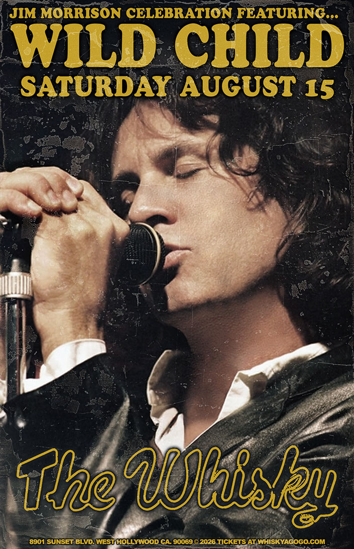 Jim Morrison celebration concert featuring Wild Child