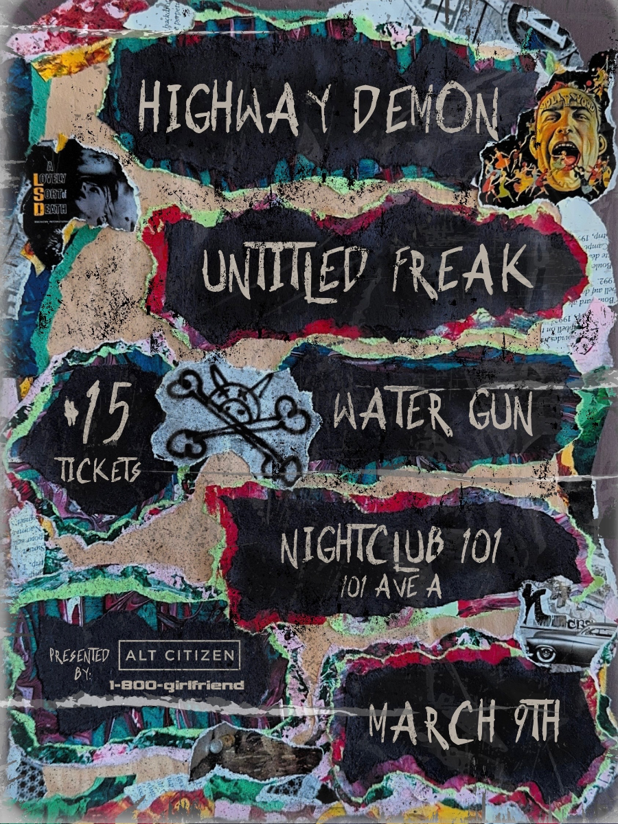 Highway Demon, untitled freak, Water Gun