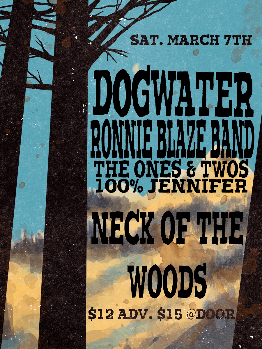 Dogwater/ Ronnie Blaze/ The One's and Two's/ 100% Jennifer