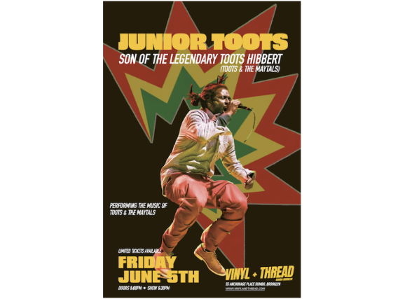 Junior Toots - Pressure Drop - A Tribute to Toots & The Maytals - Event on Eventsfy