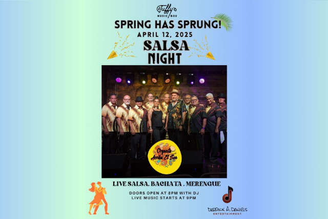 Salsa Night Featuring Orquesta Arriba El Son at Tuffy’s Music Box – Sanford, FL