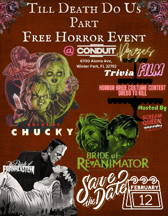 Scream Queen Podcast Presents: Horror Trivia at Conduit at Conduit – Winter Park, FL