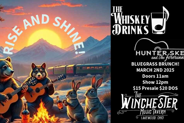 Bluegrass Brunch W Whiskey Drinks & Hunter Skeens at The Winchester – Lakewood, OH