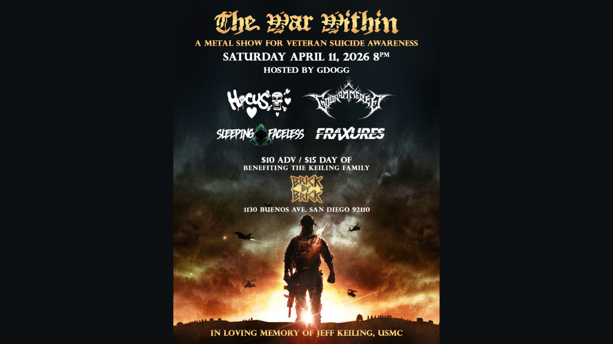 The War Within: A Metal Show for Veteran Suicide Awareness