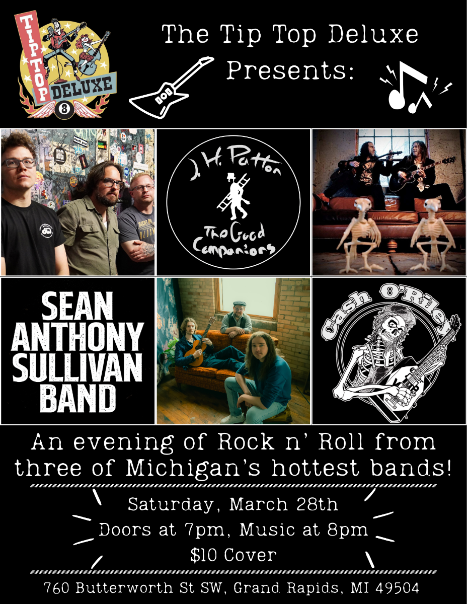 J.H. Patton & The Good Companions, Sean Anthony Sullivan, Cash O'Riley