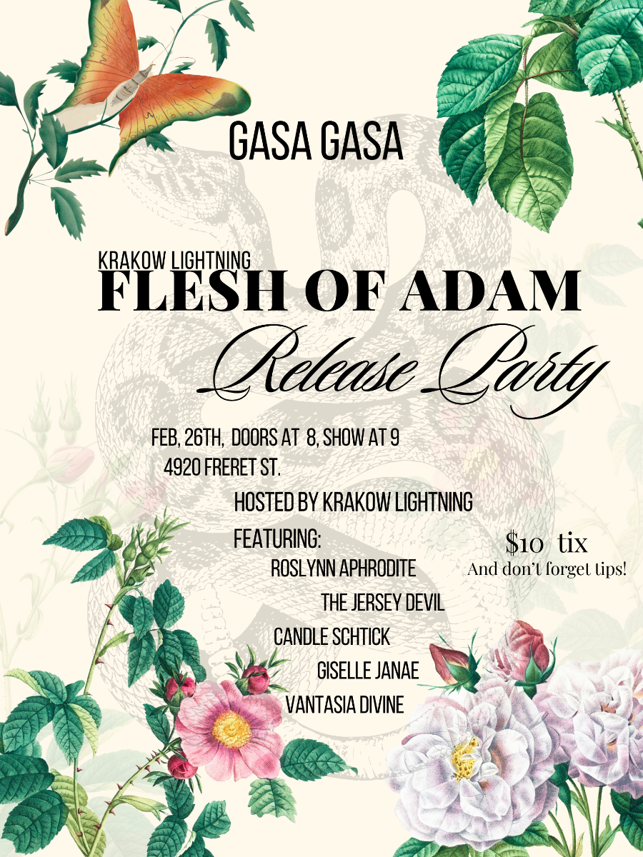 Flesh of Adam Release Party