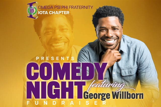 OMEGA PSI PHI FRATERNITY IOTA CHAPTER PRESENTS GEORGE WILLBORN at Chicago Improv – Schaumburg, IL