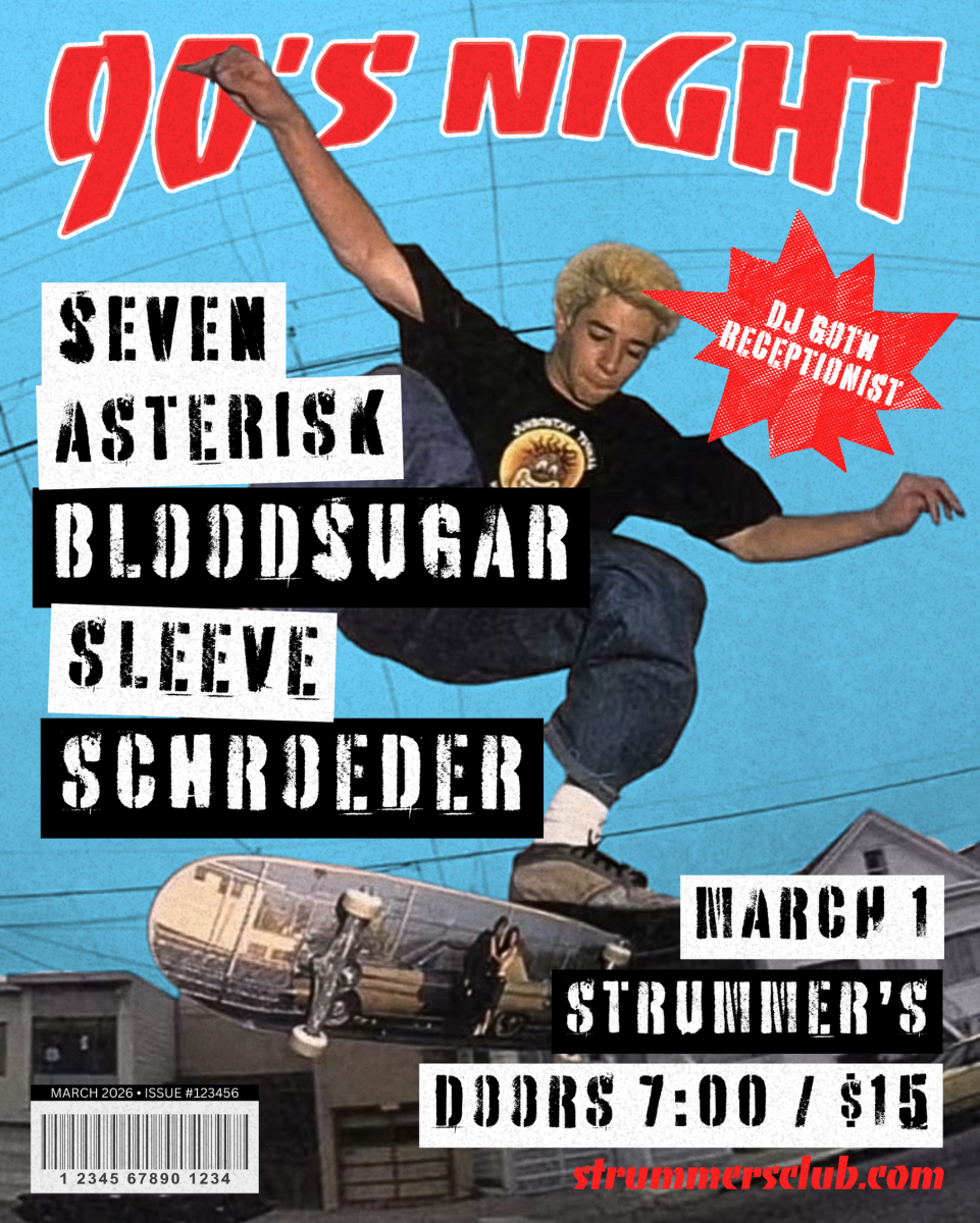 Seven Asterisk, Bloodsugar, Sleeve, Schroeder, DJ Goth Receptionist