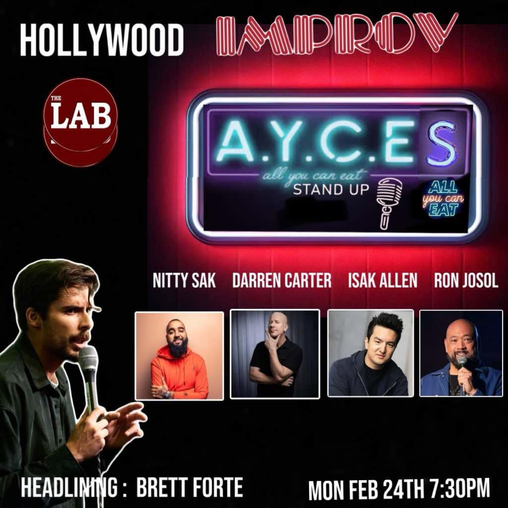 AYCES ft. Isak Allen, Brett Forte, Ron Josol, Darren Carter, Nitty Sak & more TBA!