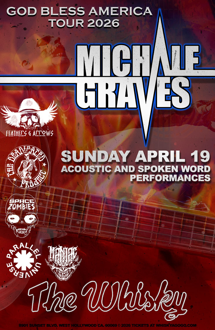 Michale Graves, Feathers & Arrows, The Deadicated Project (Tribute to The Grateful Dead), Parallel Universe (RHCP Tribute), The Space Zombies, Carol's Place, Maniac