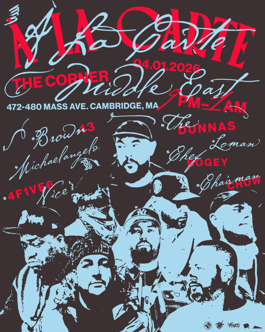 DJ Brown 13, MichaelAngelo, 4F1VE6, The Dunnas, Loman, Chef Bogey, Chairman Chow