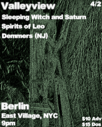 Spirits of Leo | Valleyview | Sleeping Witch and Saturn | Demmers