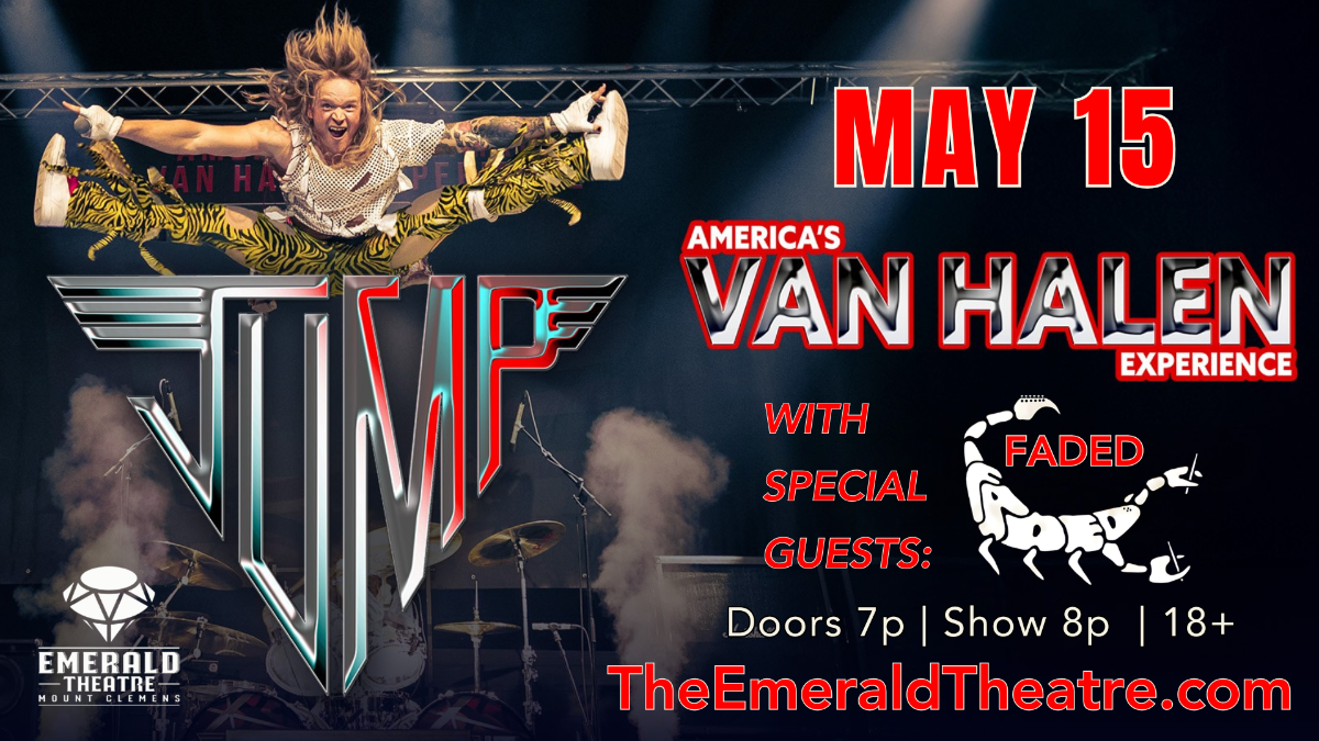 JUMP | America's Van Halen Experience W/S/G FADED