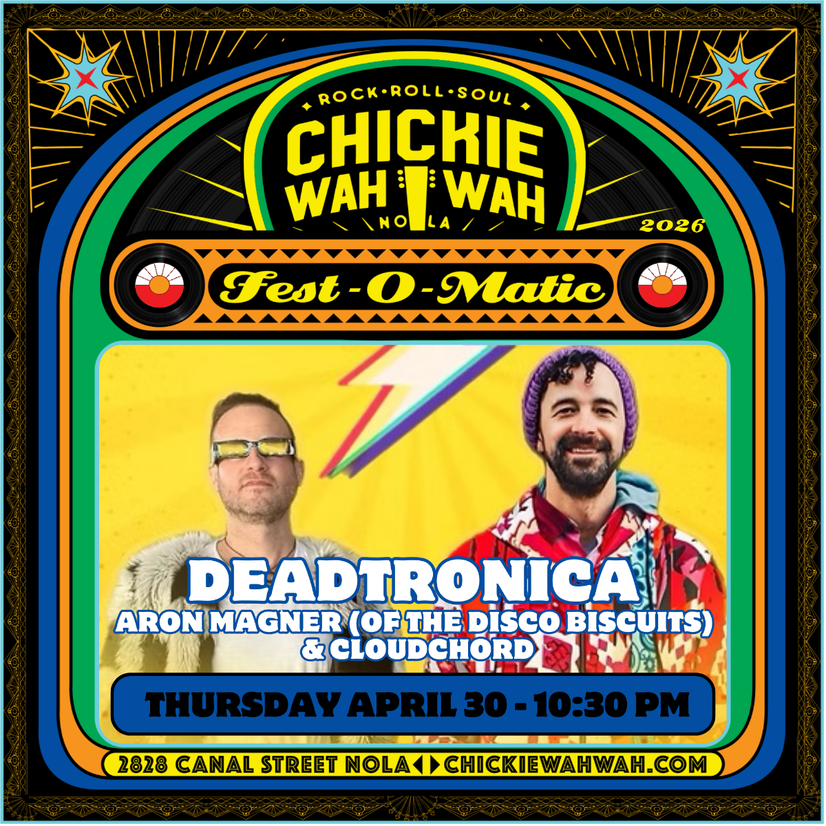 Deadtronica (Aron Magner of The Disco Biscuits and Cloudchord)