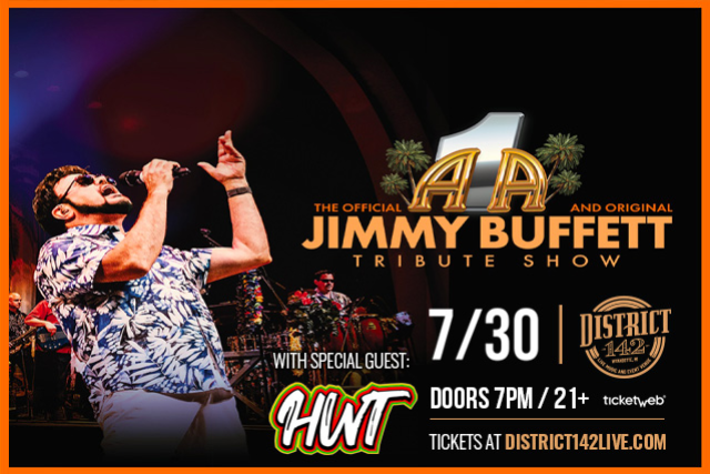 A1A β The Official and Original Jimmy Buffett Tribute Show wsg HWT