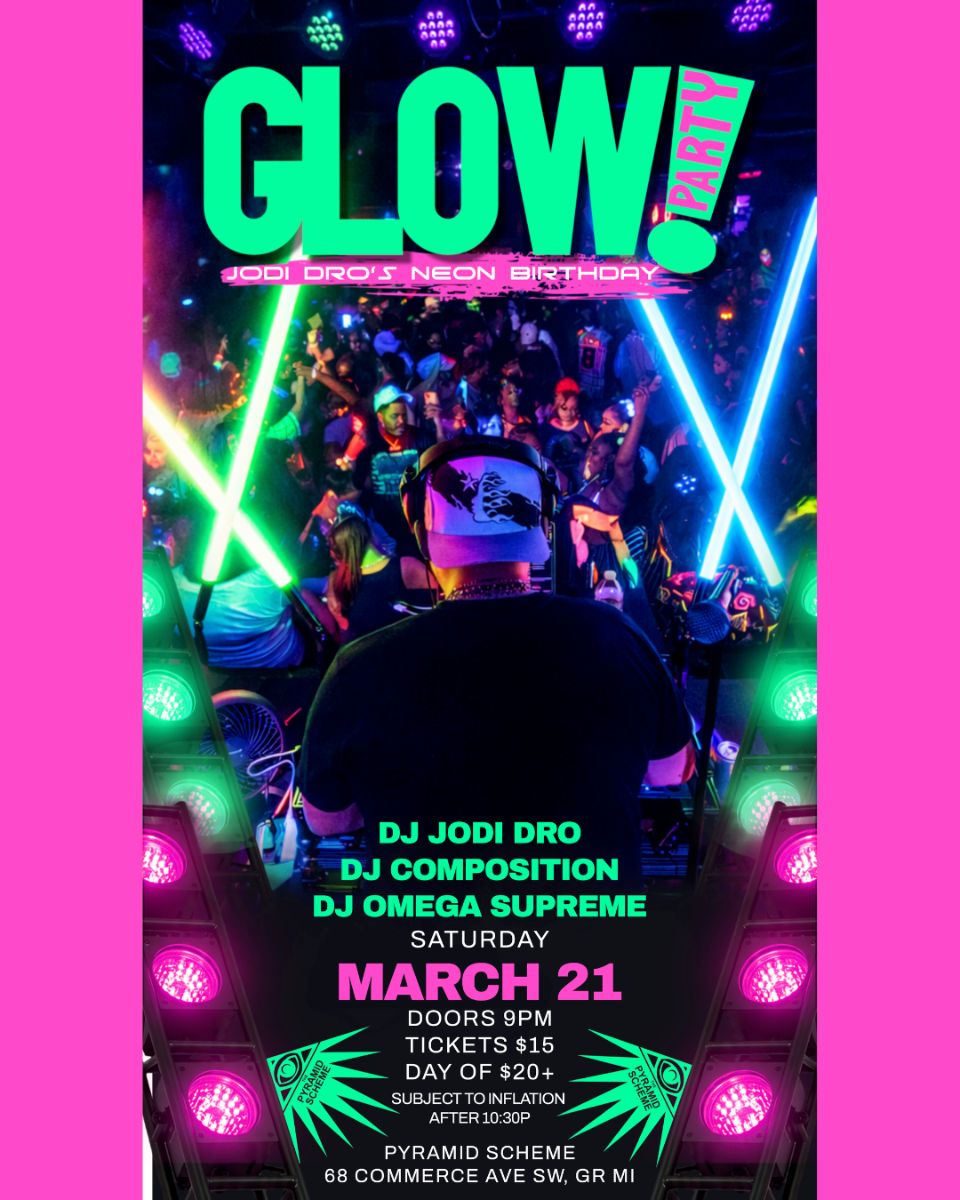 GLOWPARTY ft. DJ Jodi Dro + DJ Composition + DJ Omega Supreme