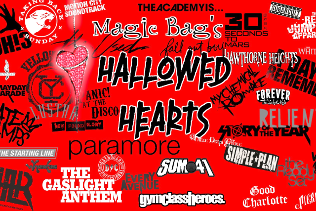 Magic Bag Presents: Hallowed Hearts: An Emo Night presales in Ferndale