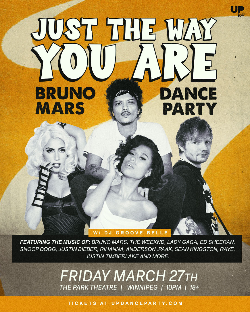 Just The Way You Are: Bruno Mars Dance Party - March 27 2026