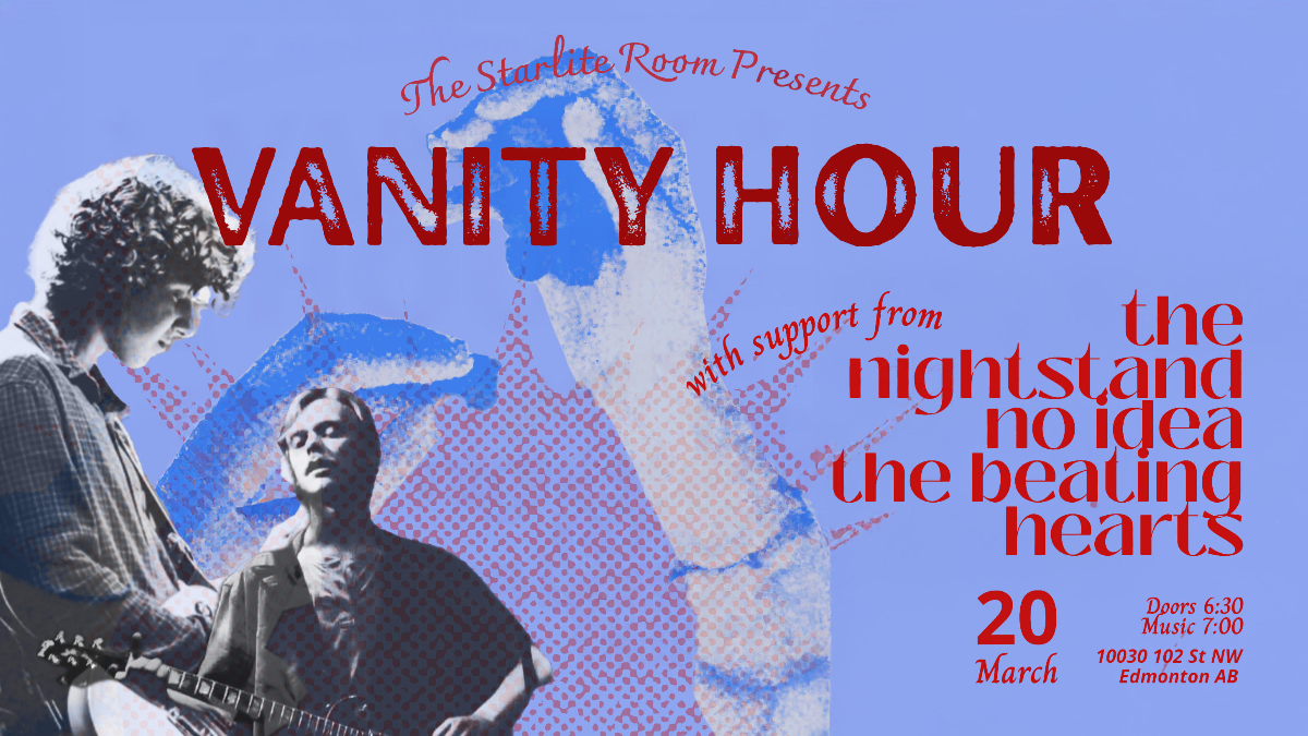 Vanity Hour w/ The Nightstand, No Idea, The Beating Hearts