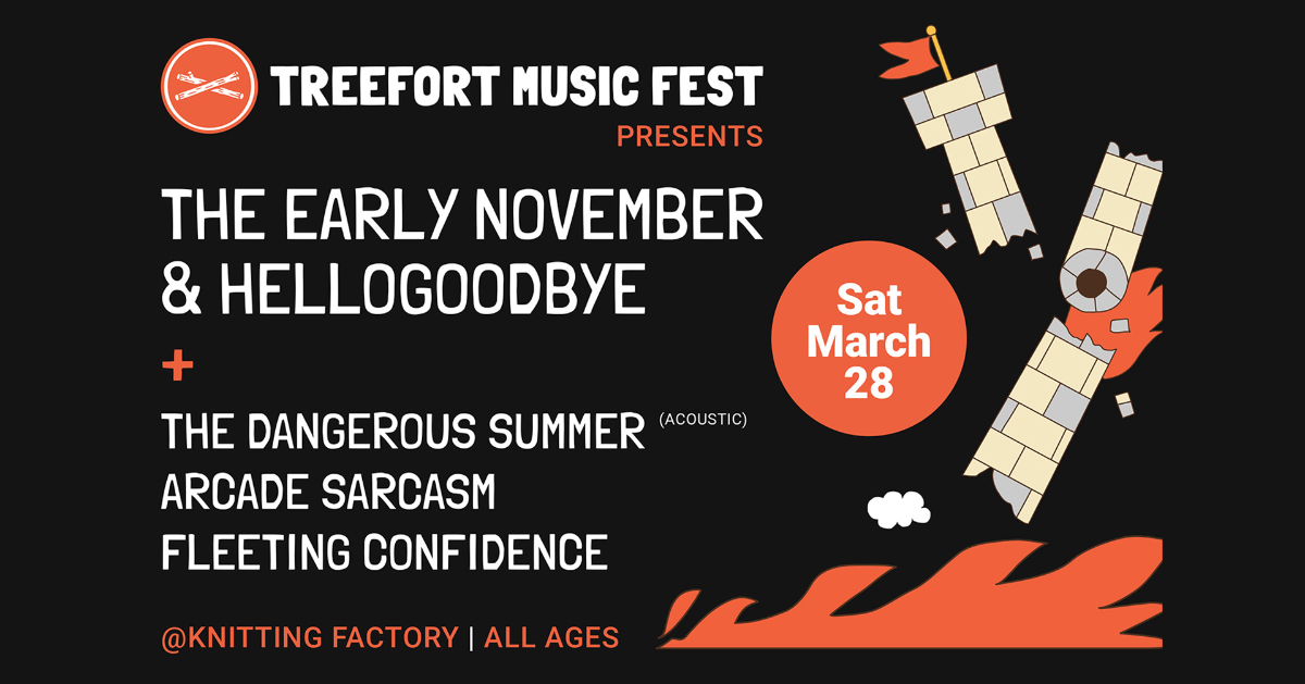 The Early November/Hellogoodbye at Treefort 2026