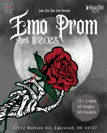 Lake Erie Emo Club Presensts – Emo Night! at The Winchester – Lakewood, OH