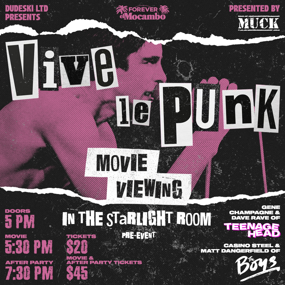 VIVE LE PUNK Movie Viewing