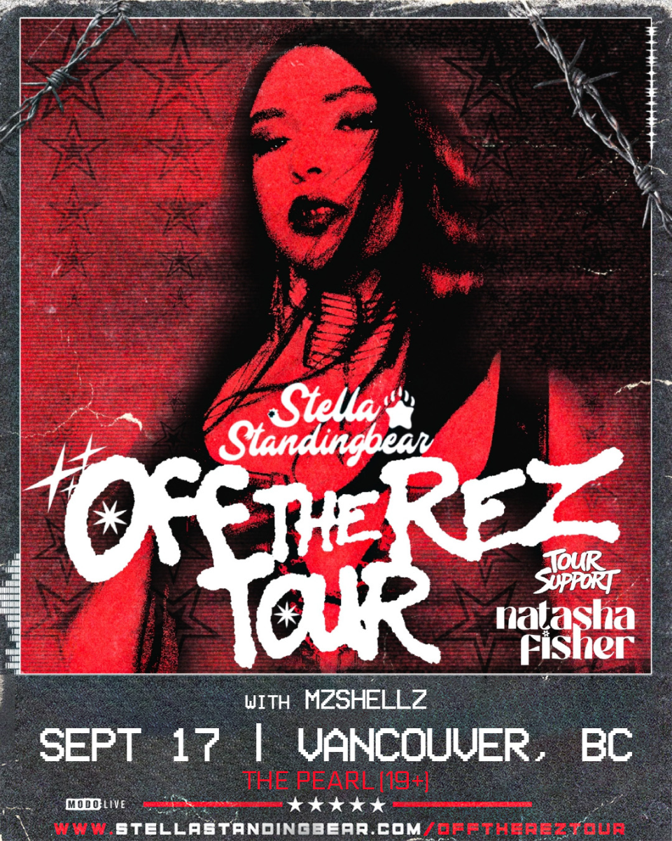 STELLA STANDINGBEAR – OFF THE REZ TOUR w/ Natasha Fisher & Mzshellz