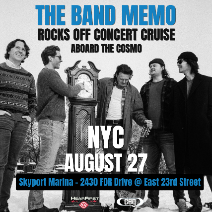 An Evening with The Band Memo (Jam Band, Funk, Concert Cruise)