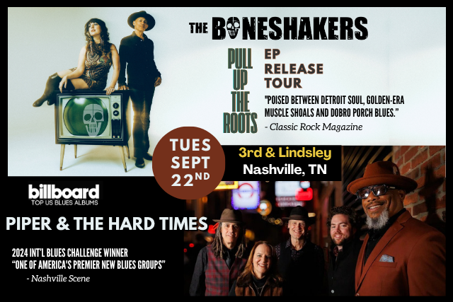Boneshakers + Piper & The Hard Times