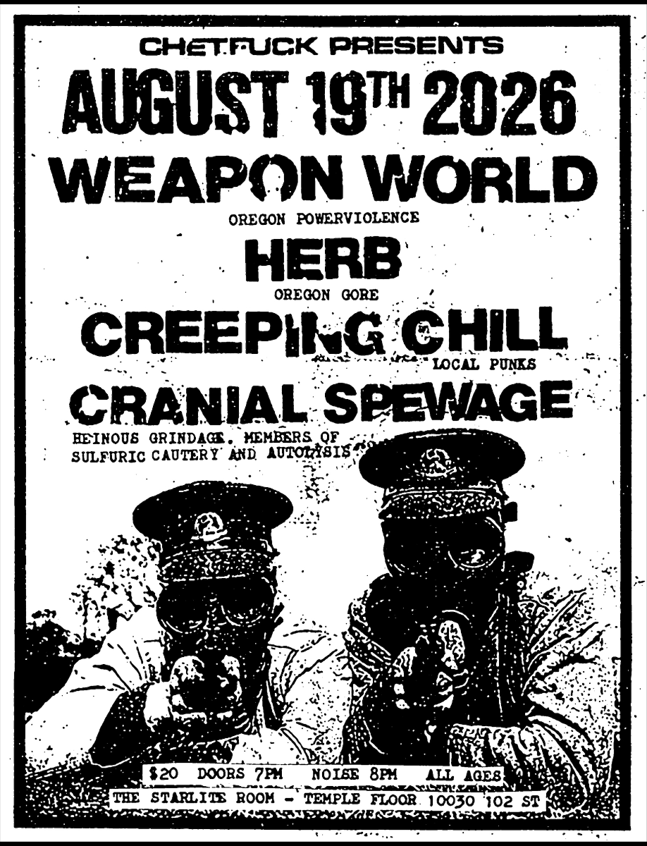 Weapon world, Herb w/ Creeping Chill & Cranial Spewage