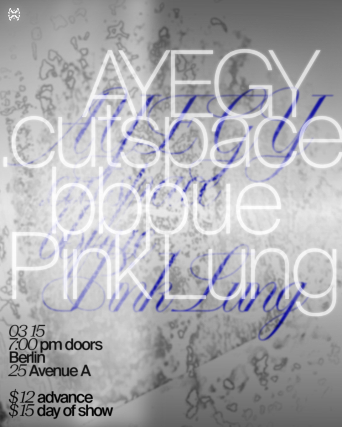 Ayegy | .cutspace | bbpue | Pink Lung